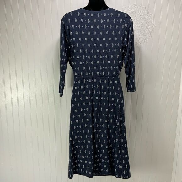 GARNET HILL faux wrap dress - Picture 3 of 5